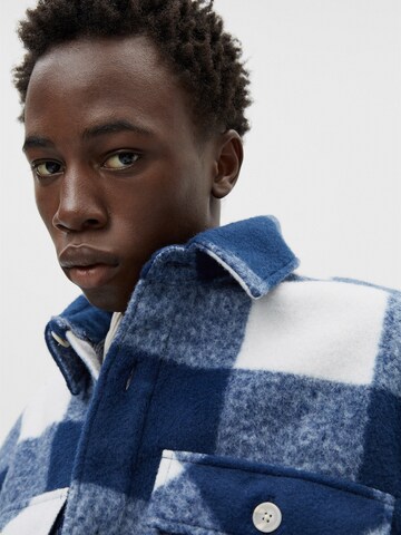 Pull&Bear Between-Season Jacket in Blue