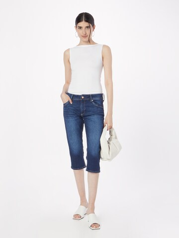 Coupe slim Jean QS en bleu