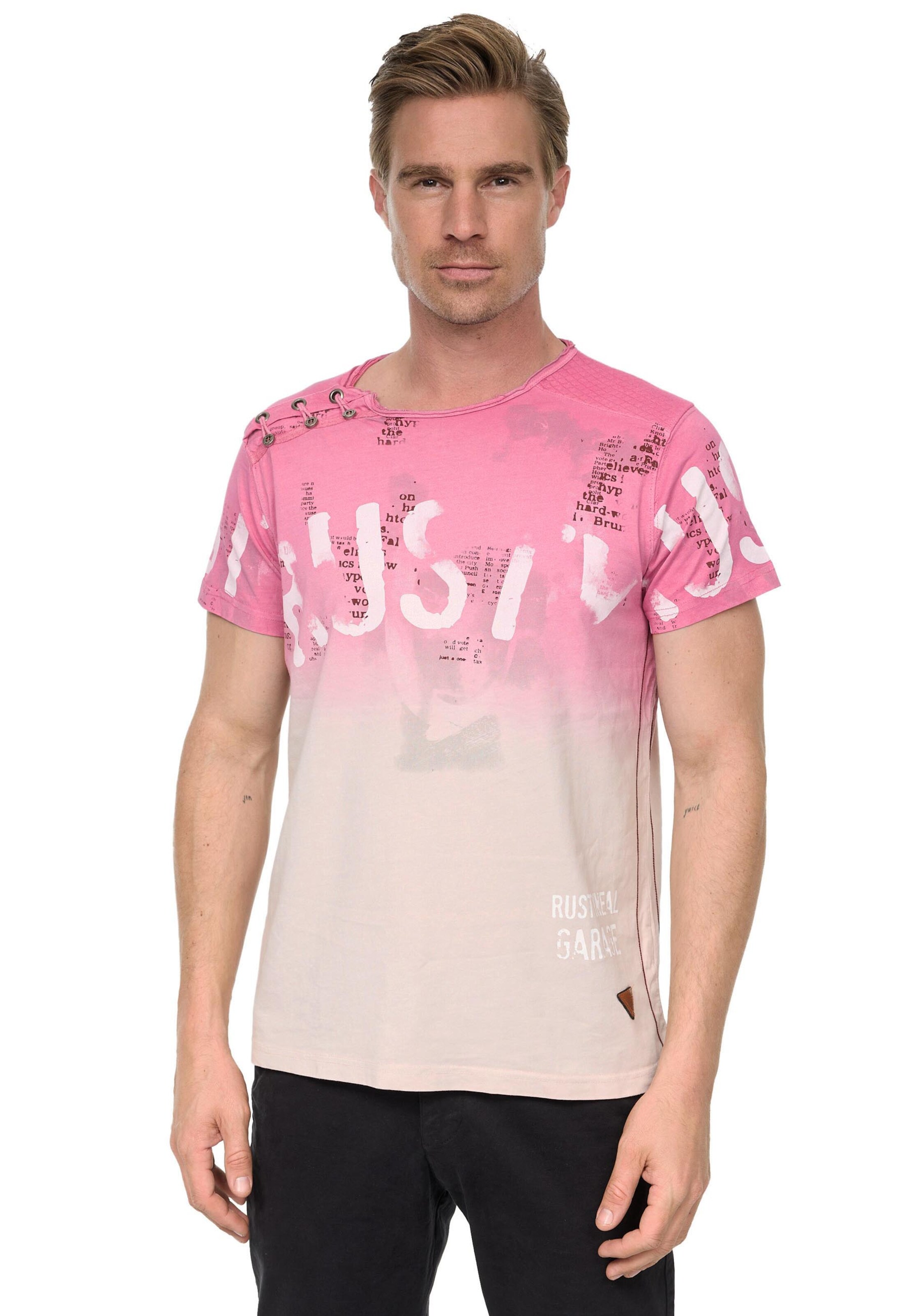 Rusty Neal Shirt in Pink: front
