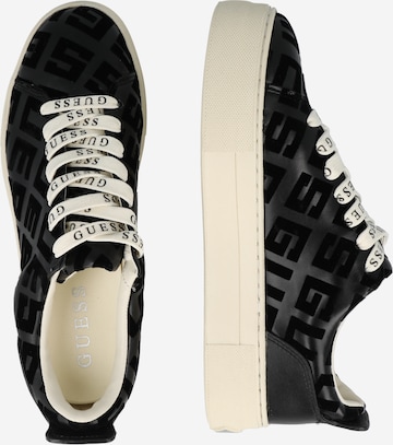 GUESS Platform trainers 'GIAA' in Black