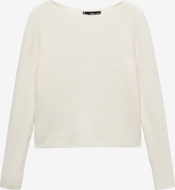 MANGO Pullover 'ROSA' i beige: forside