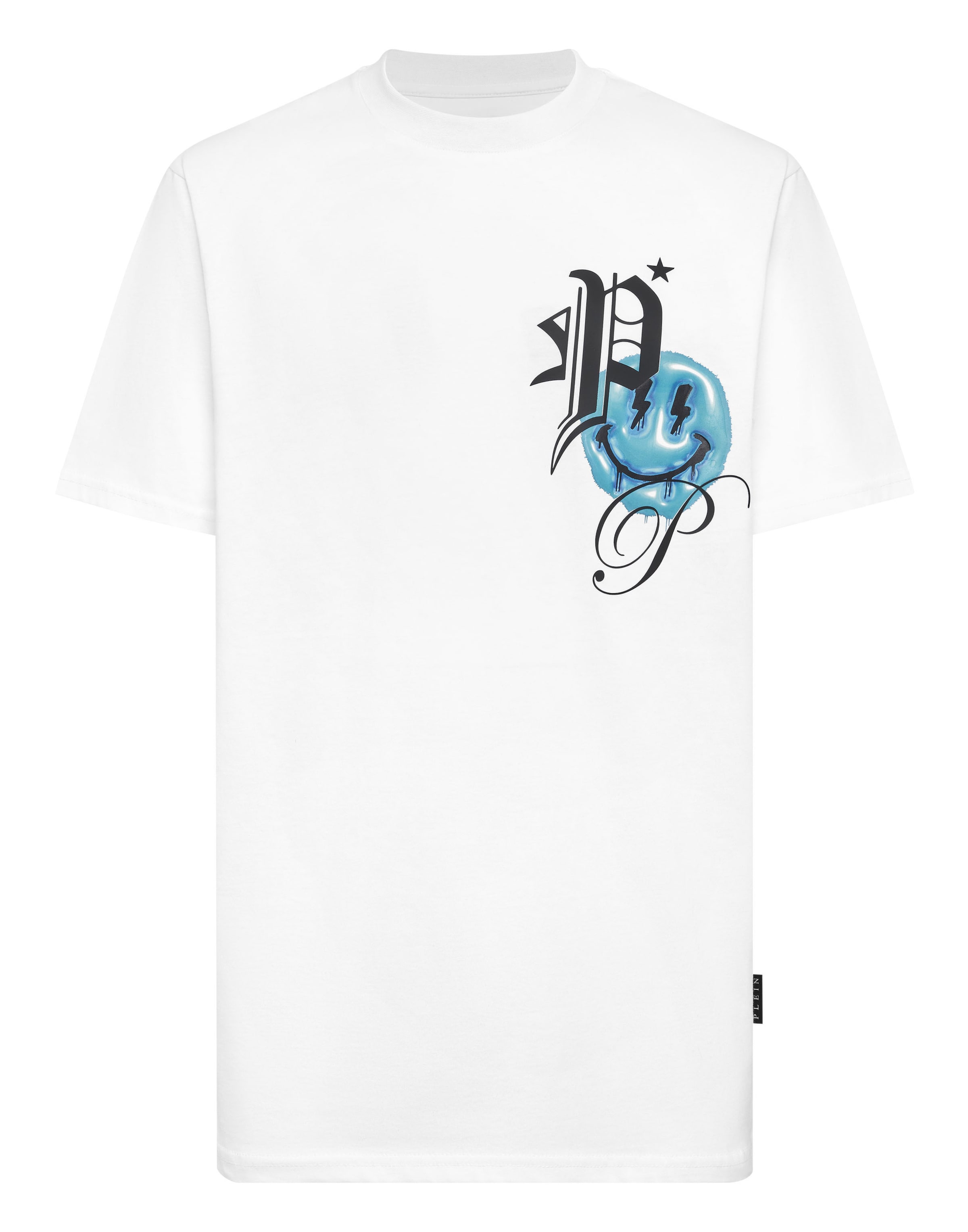 Philipp Plein - Camiseta en blanco: frente