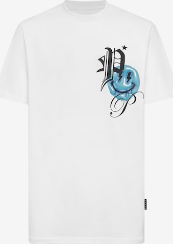 Philipp Plein - Camiseta en blanco: frente