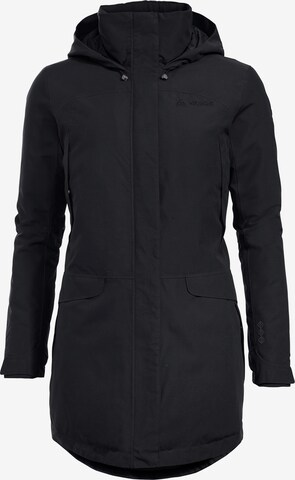 VAUDE Athletic Jacket 'Skomer' in Black: front
