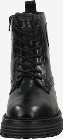 TT. BAGATT Lace-Up Ankle Boots in Black