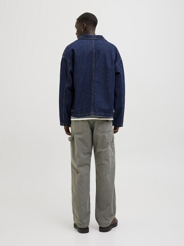 JACK & JONES Loosefit Cargobroek 'JPSTEddie JJCarpenter' in Groen
