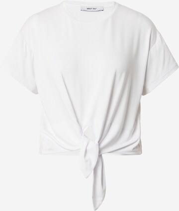 ABOUT YOU - Camiseta 'Lavina' en blanco: frente