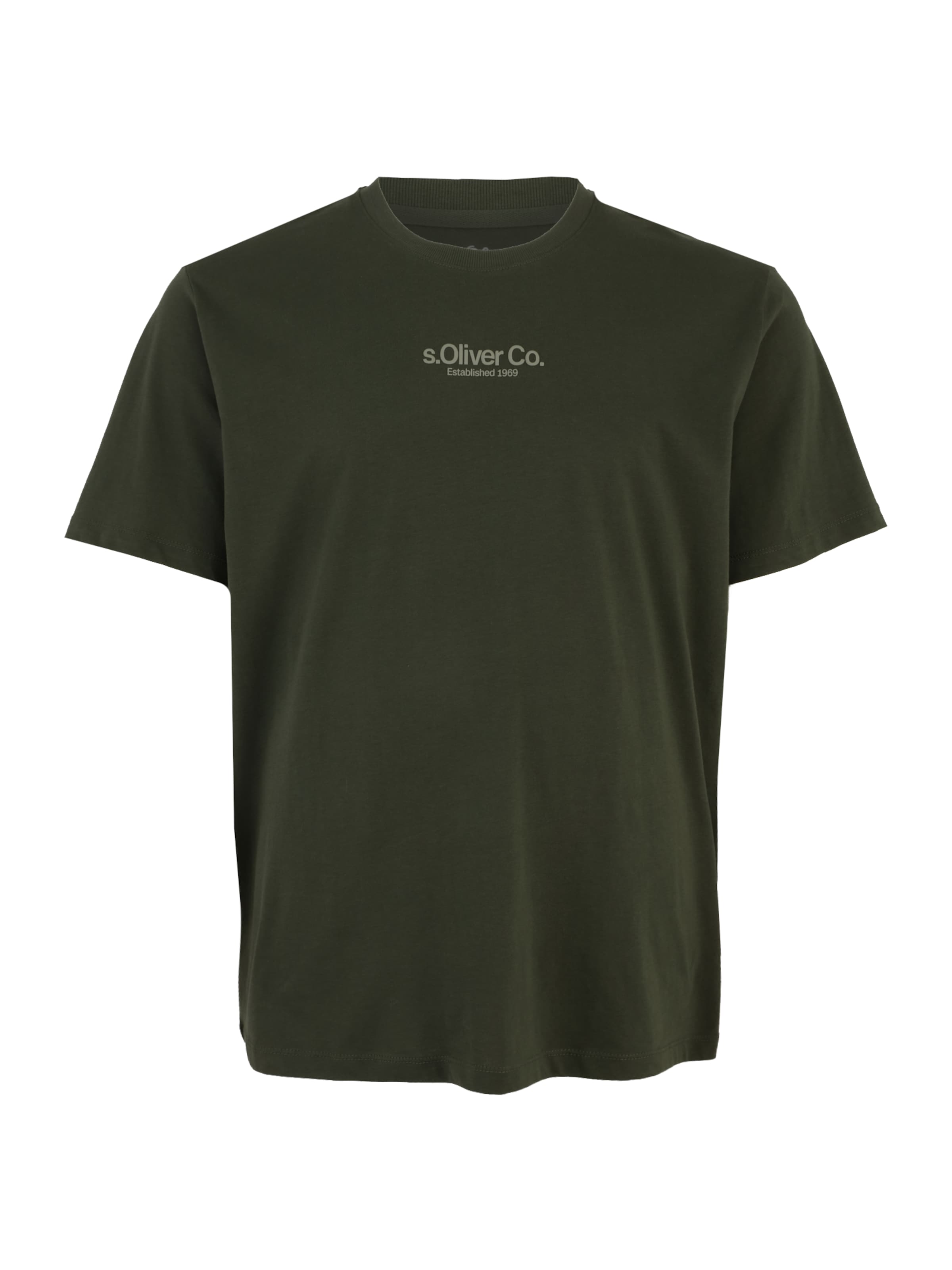 s.Oliver Μπλουζάκι σε πράσινο: μπροστά