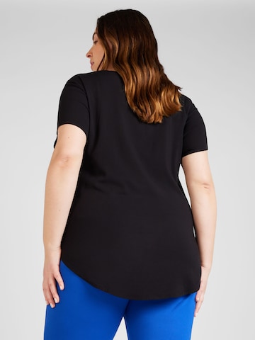 melns Vero Moda Curve T-Krekls 'BELLA'