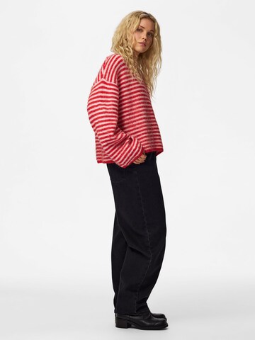 PIECES Pullover 'ADA' in Rot