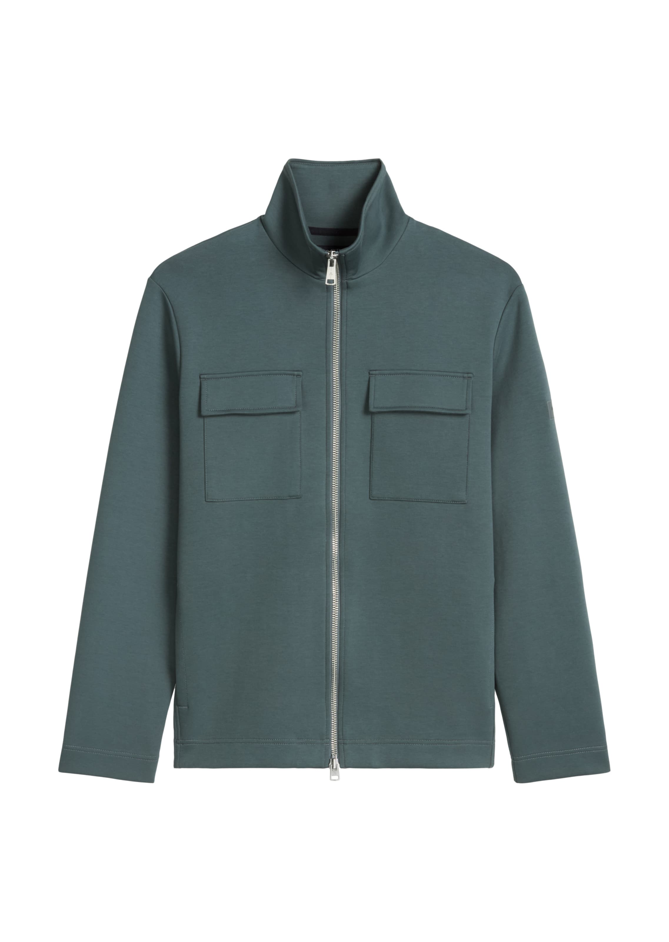 Marc O'Polo Sweat jacket in Green: front