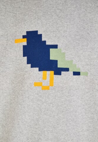 Cleptomanicx Sweatshirt in Grau