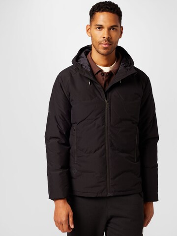 Kathmandu Outdoor jacket in Black: front