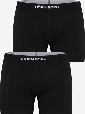 BJÖRN BORG Boxer shorts in Black: front