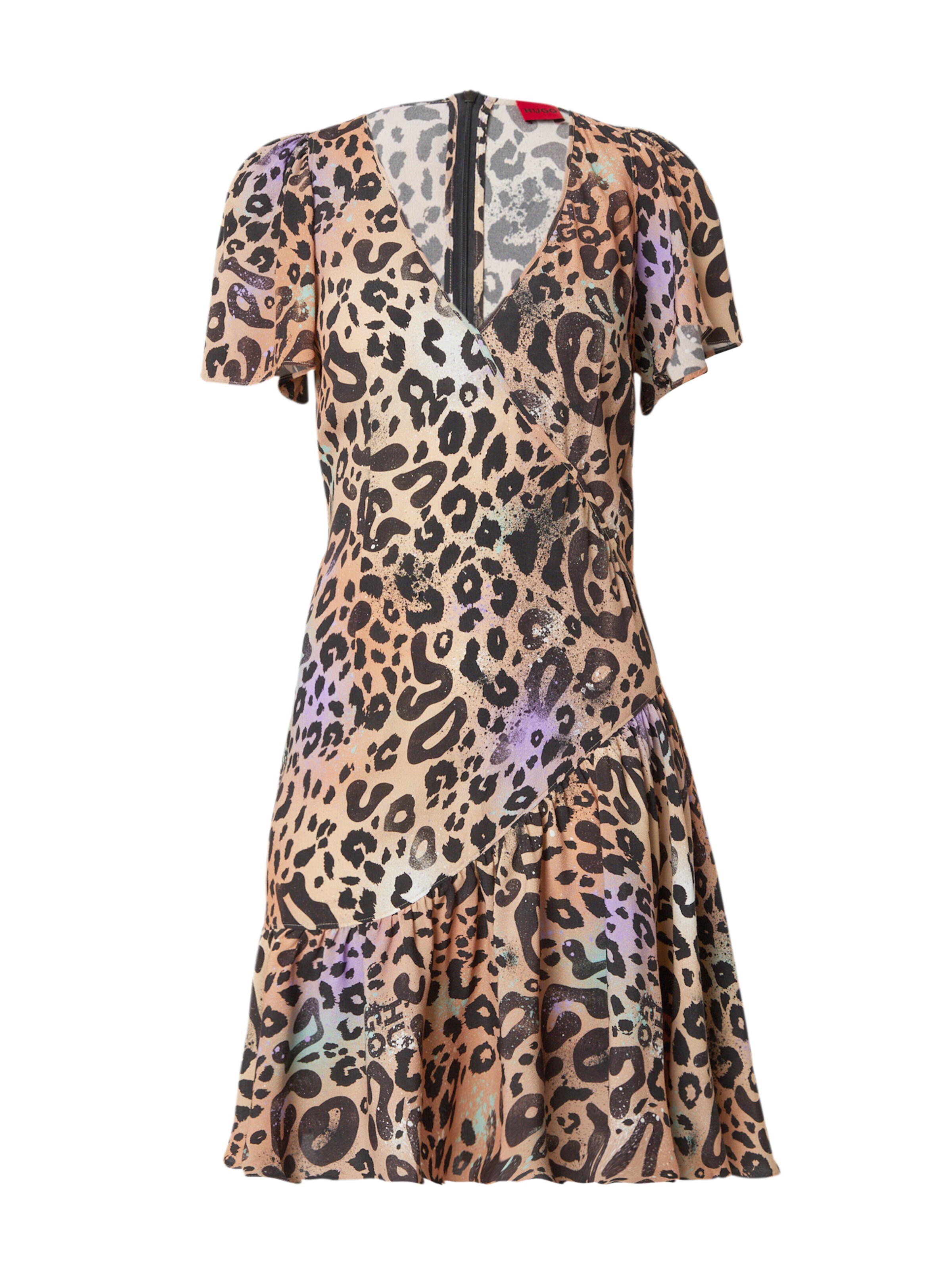 HUGO Dress 'Kaluna-1' in Brown: front