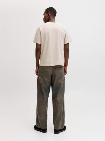 T-Shirt 'JJDEVIN DAYTONA' JACK & JONES en beige