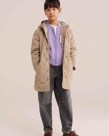 WE Fashion Vinterjakke i beige