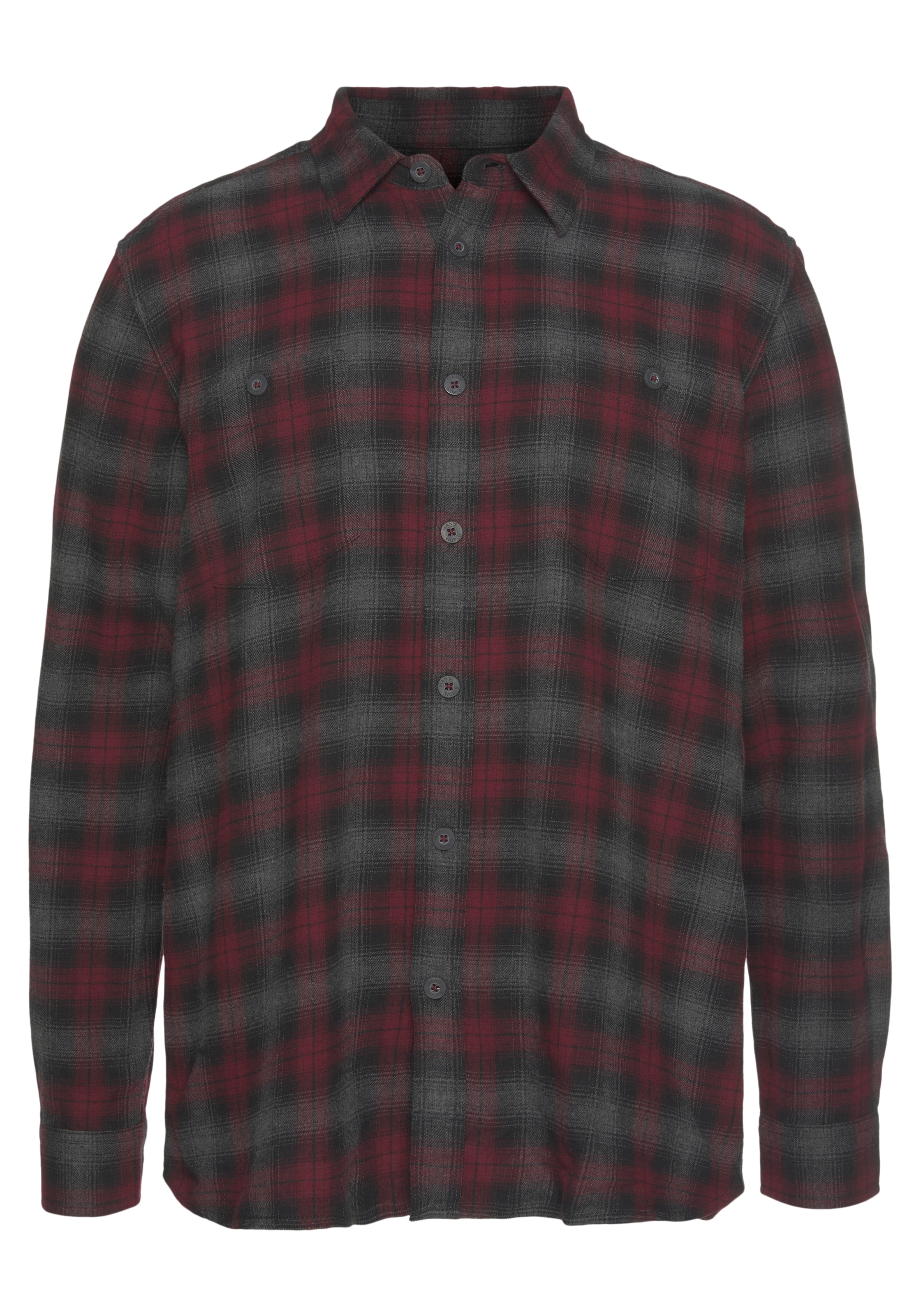 Man's World Regular fit Button Up Shirt in Grey: front