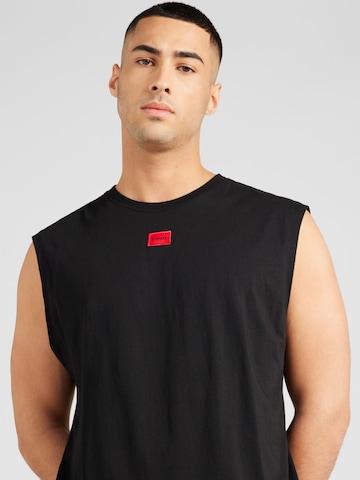 HUGO Red Shirt 'Dankto241' in Black