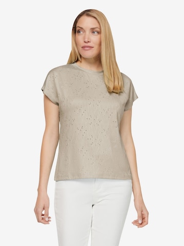 Linea Tesini by heine - Camiseta en beige: frente