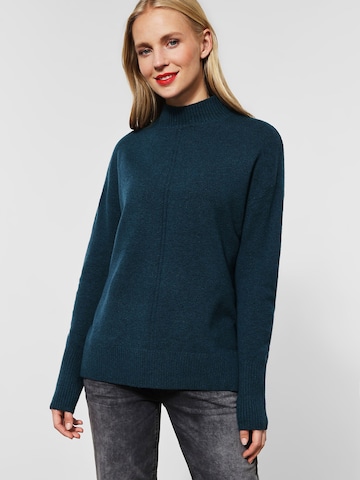 STREET ONE Pullover in Blau: predná strana