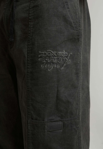 Loosefit Pantalon cargo 'Flying Phoenix' Ed Hardy en bleu