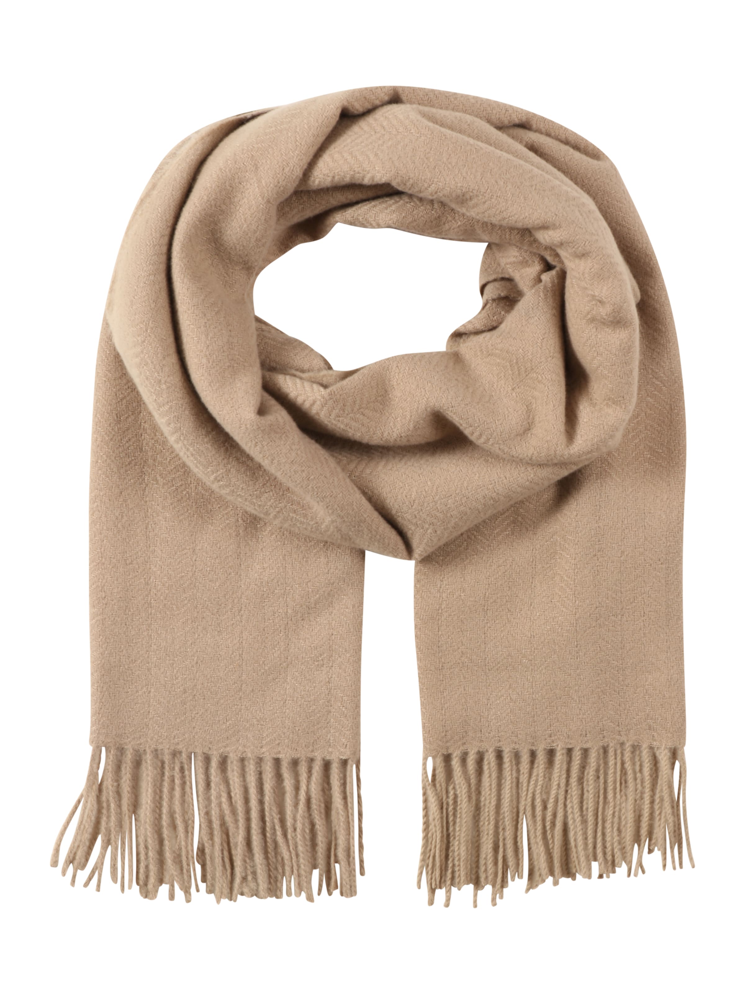 PIECES Sjaal 'Kial' in Bruin: voorkant