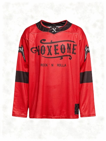 Yoxeone Sweatshirt 'Gersey' i rød: forside
