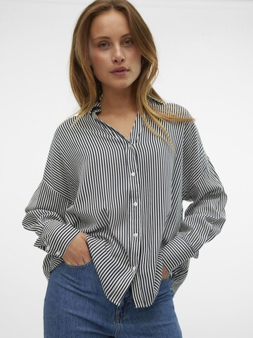 VERO MODA Blouse 'Bumby' in Grey