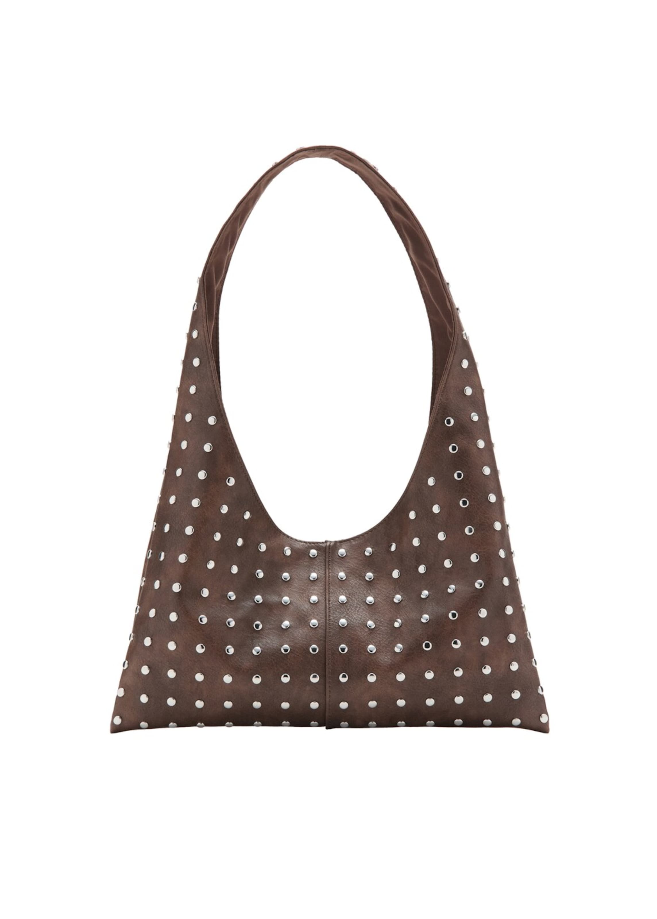 MANGO TEEN Handbag 'Scarlet' in Brown: front