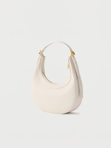 Coccinelle Schultertasche in Beige