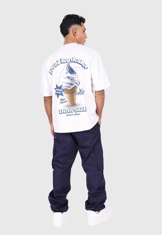Dropsize Shirt 'Ice Cream' in White