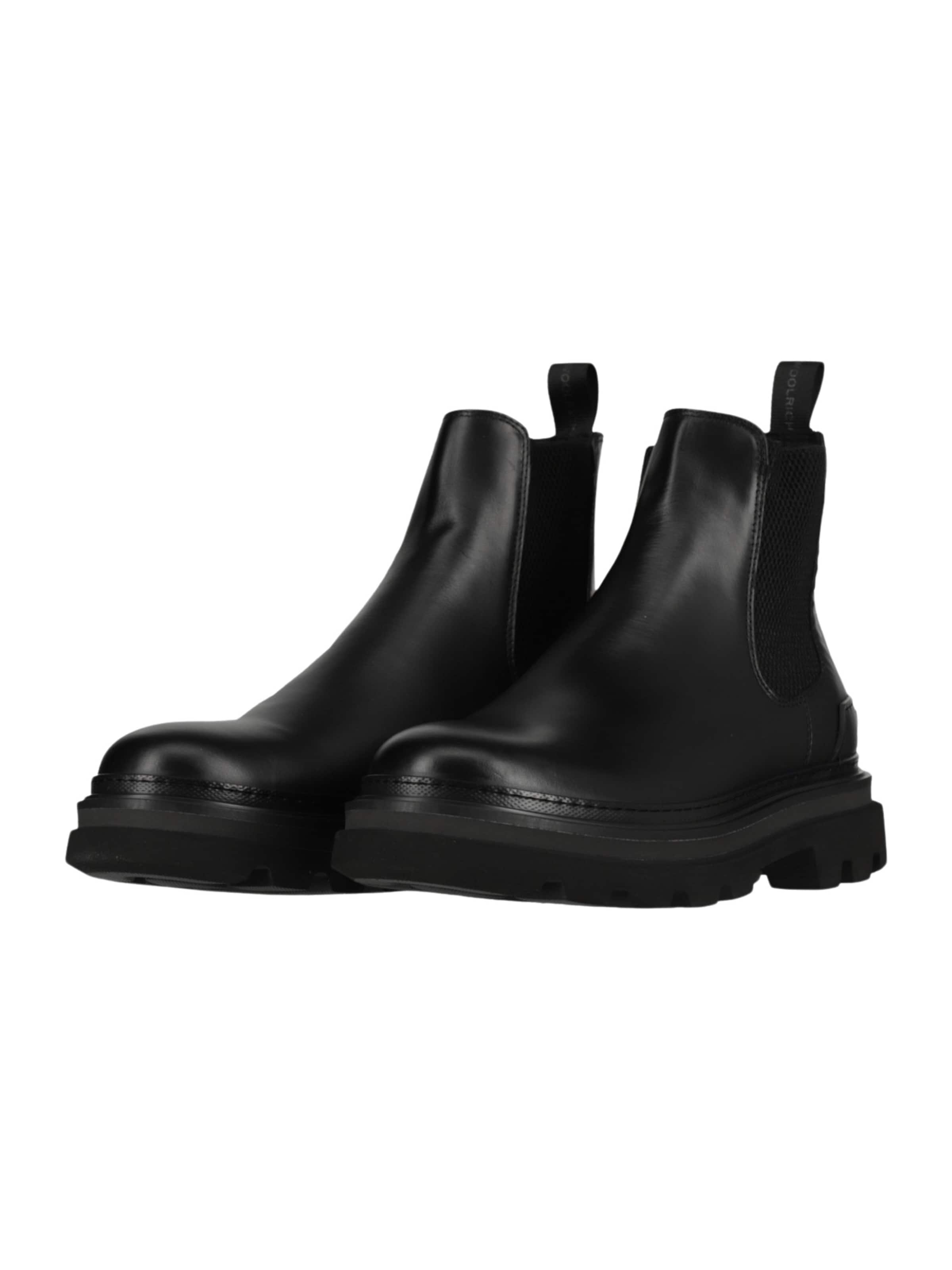 Woolrich Chelsea boots in Black