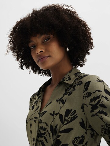bonprix Blousejurk in Groen