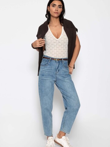 SASSYCLASSY Shirt Bodysuit in White