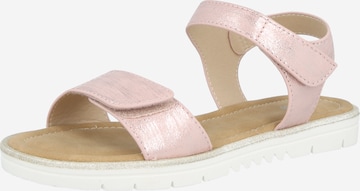 ABOUT YOU Sandali 'Amanda' | roza barva: sprednja stran