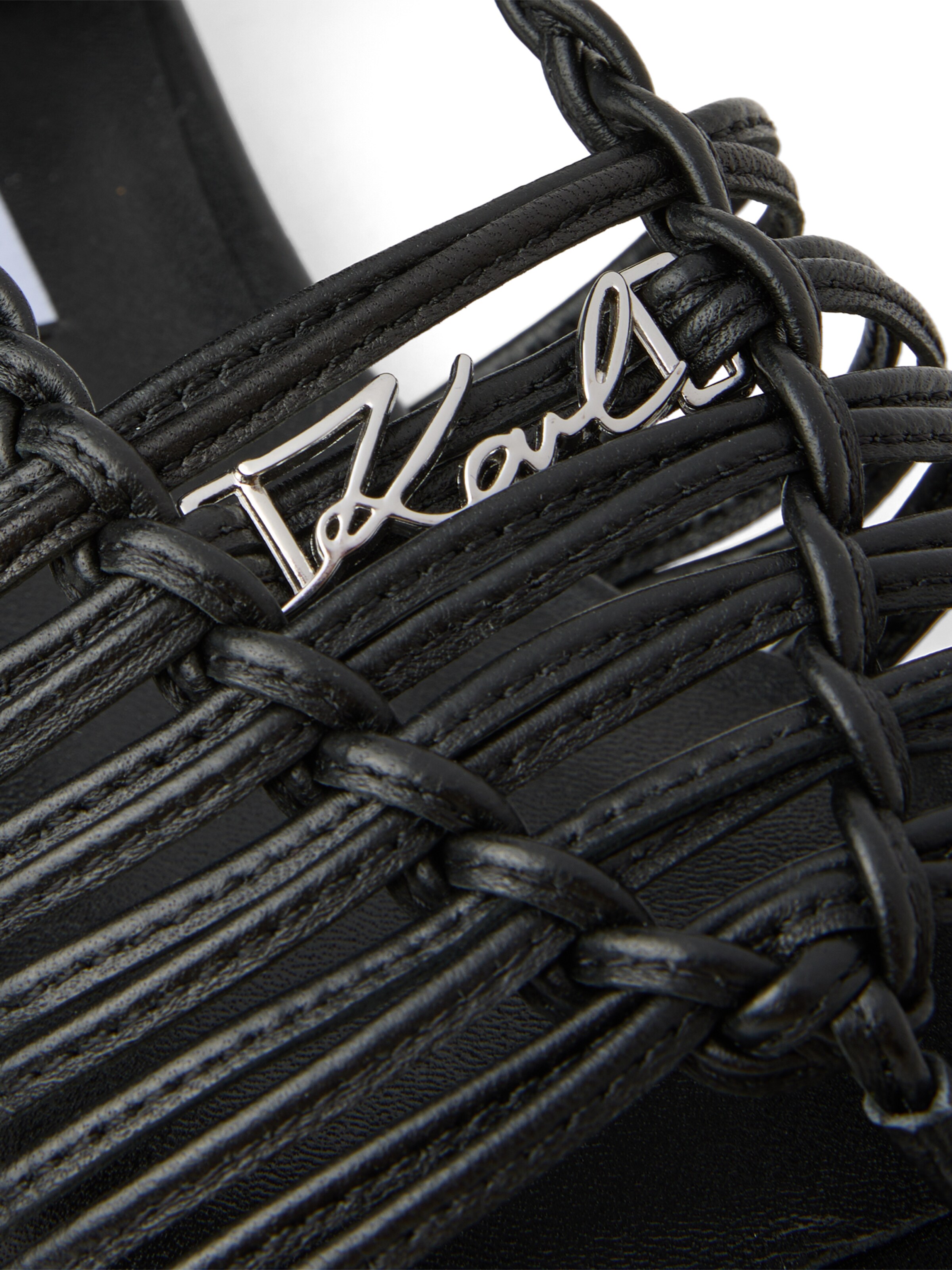 Karl Lagerfeld Pántos szandál ' ALISSO II SLINGBACKS ' - fekete