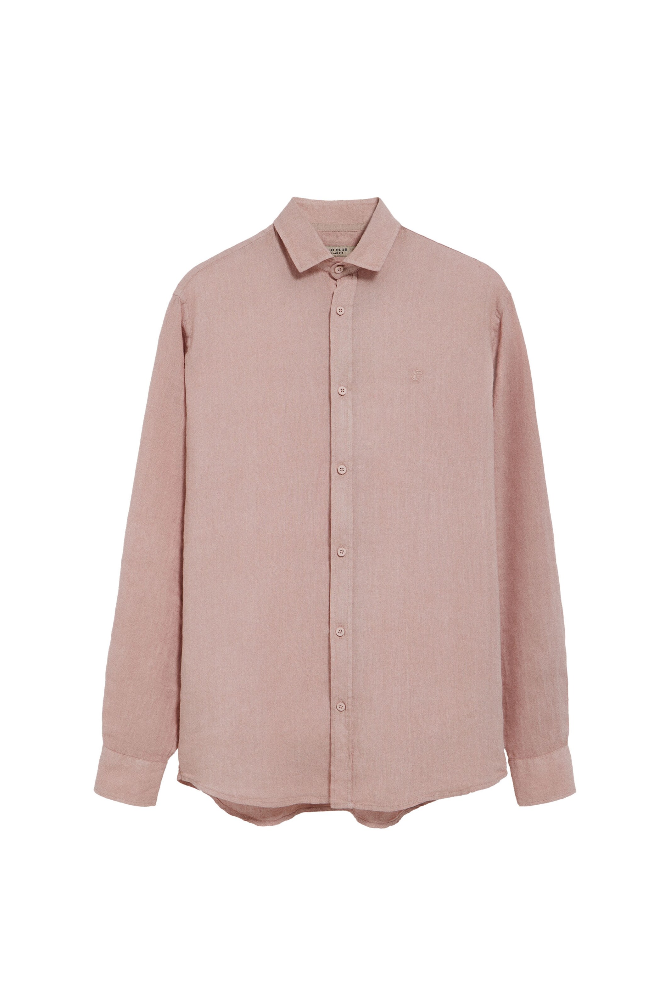 Polo Club Regular Fit Hemd in Beige: Vorderseite