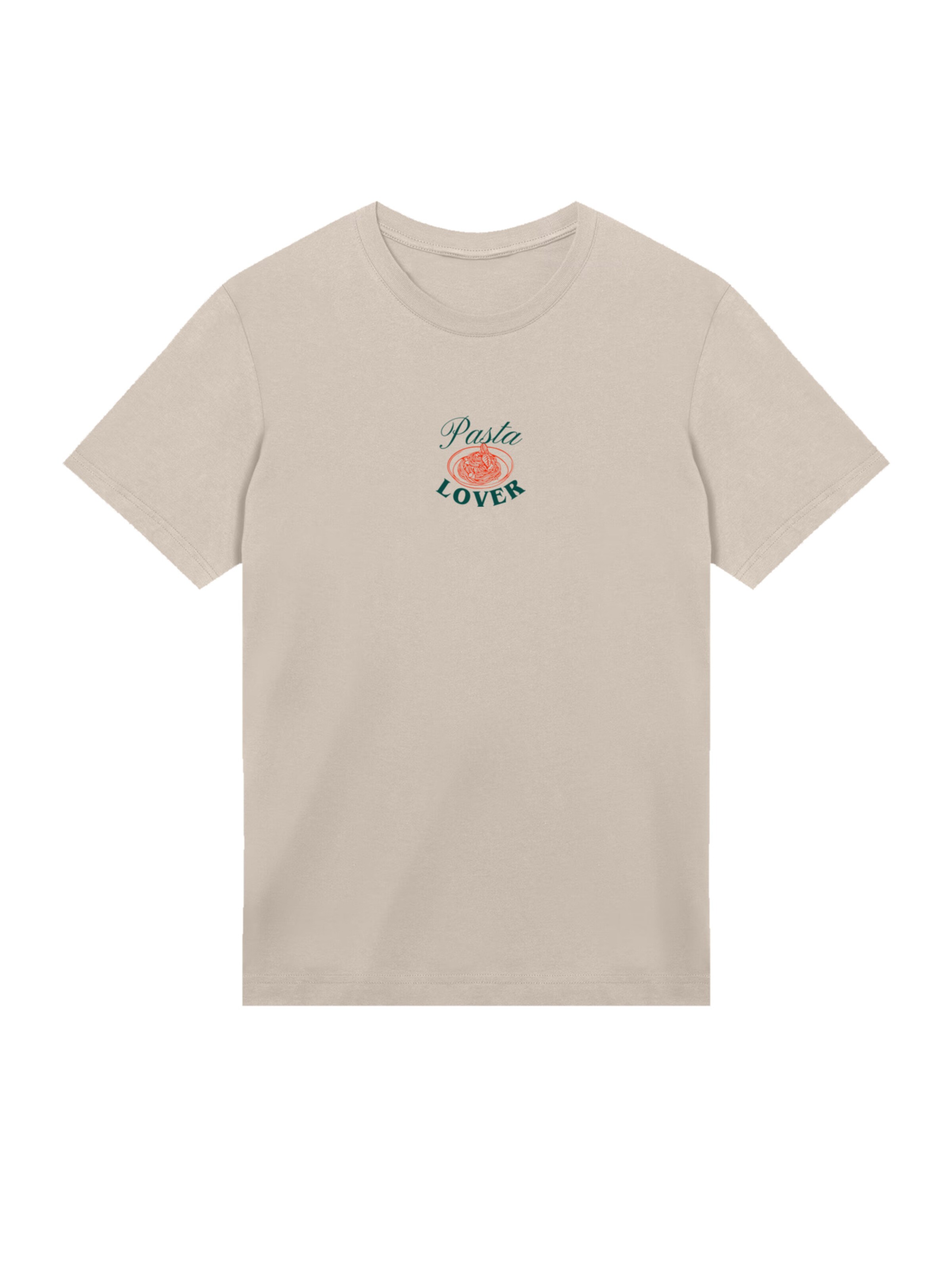 F4NT4STIC Shirt 'Pasta Lover' in Beige: front