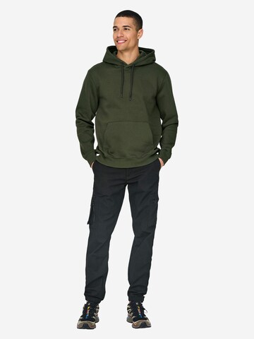Sweat-shirt 'Connor' Only & Sons en vert