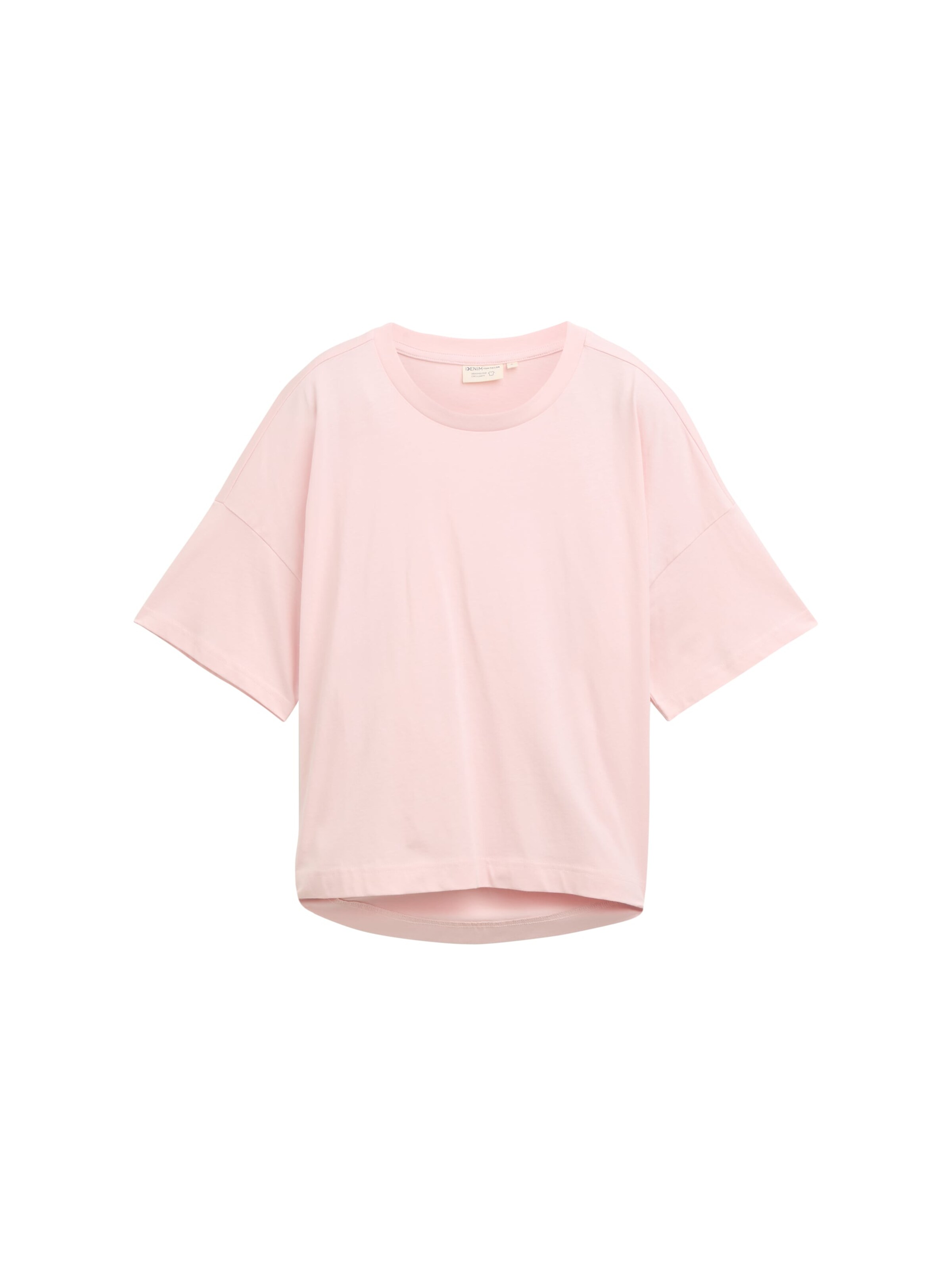 TOM TAILOR DENIM Μπλουζάκι σε ροζ: μπροστά