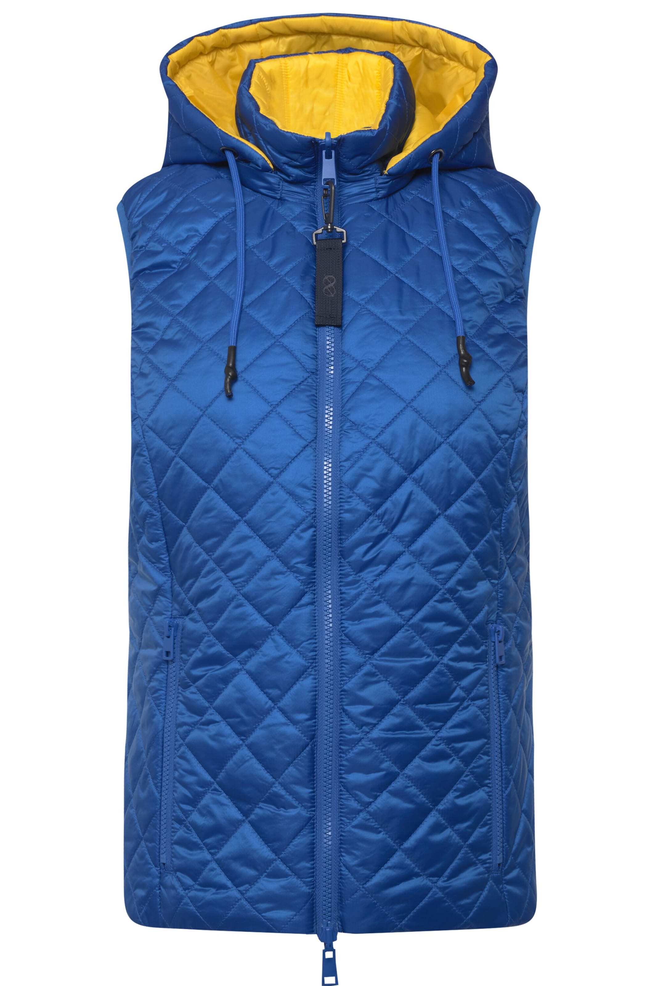 LAURASØN Bodywarmer in Blauw: voorkant
