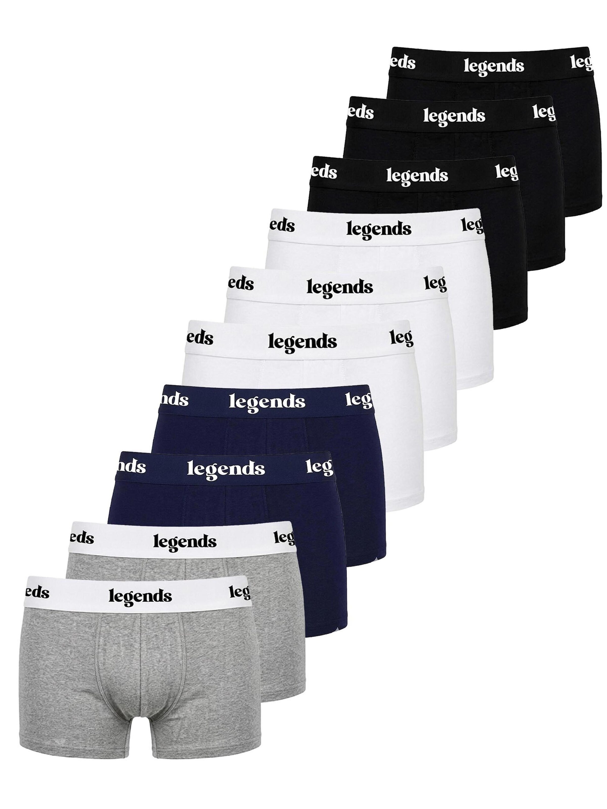 Legends Boksershorts 'Boxers 10 PACK' i blå: forside