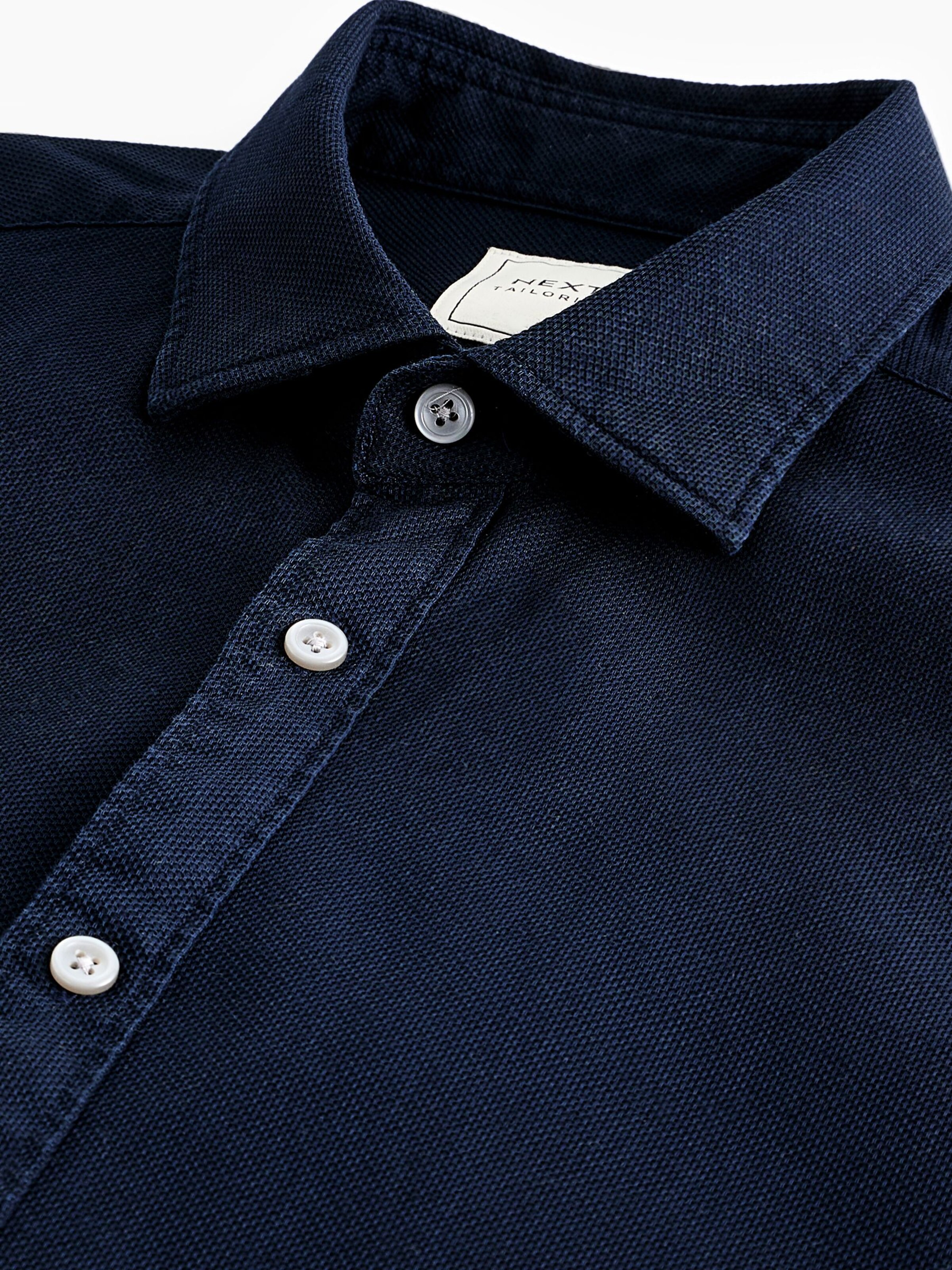 Next Regular Fit Hemd in Blau