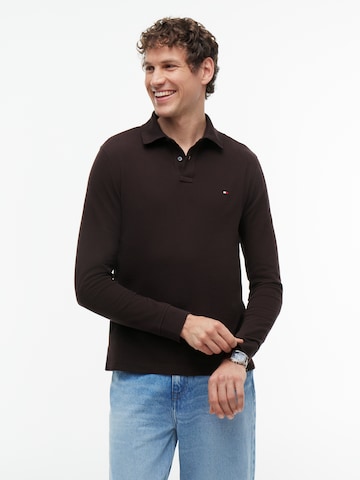 TOMMY HILFIGER - Camisa '1985' em castanho: frente