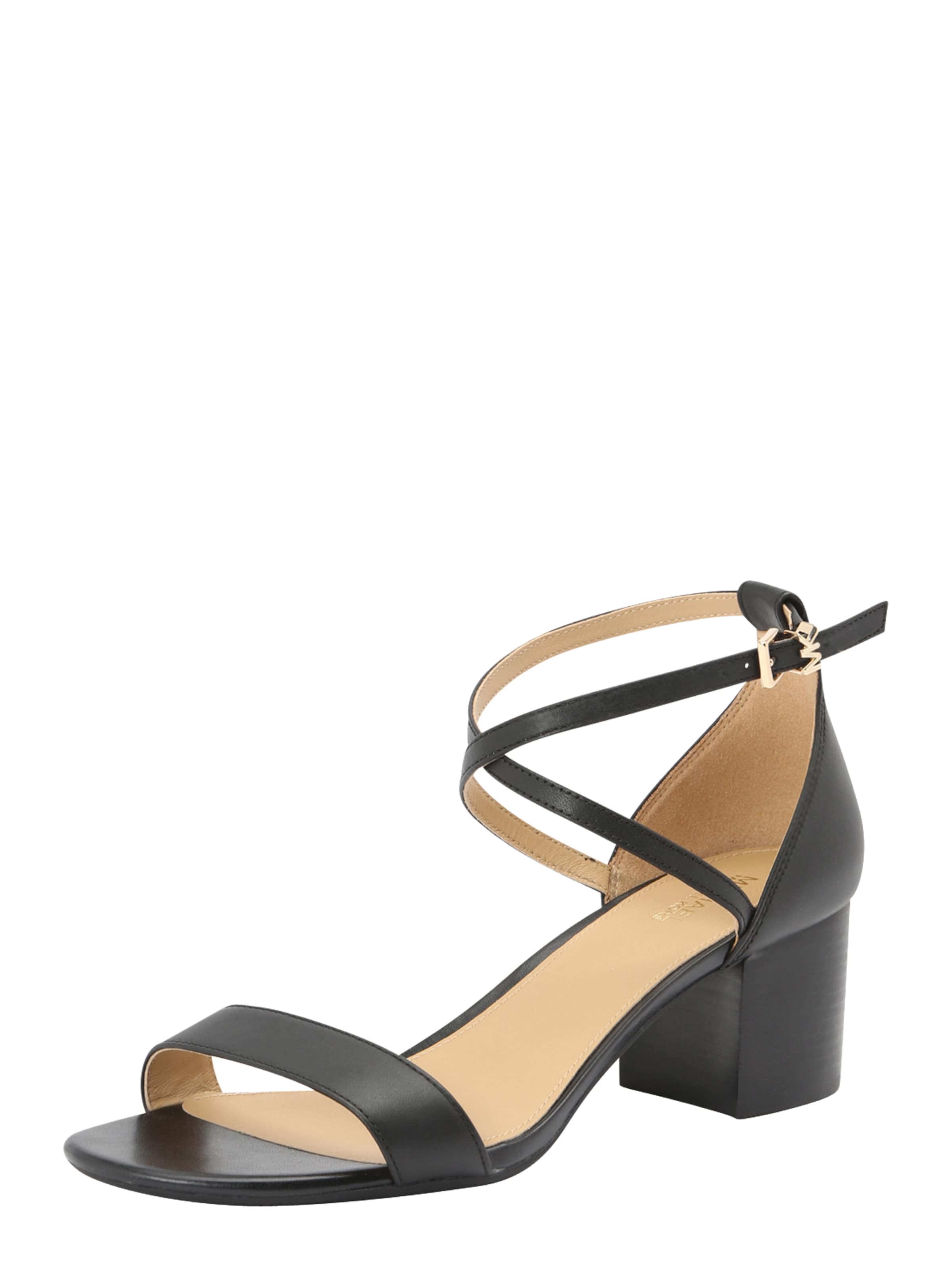 MICHAEL Michael KorsSandale s remenčićima 'SERENA' - crna boja: prednji dio