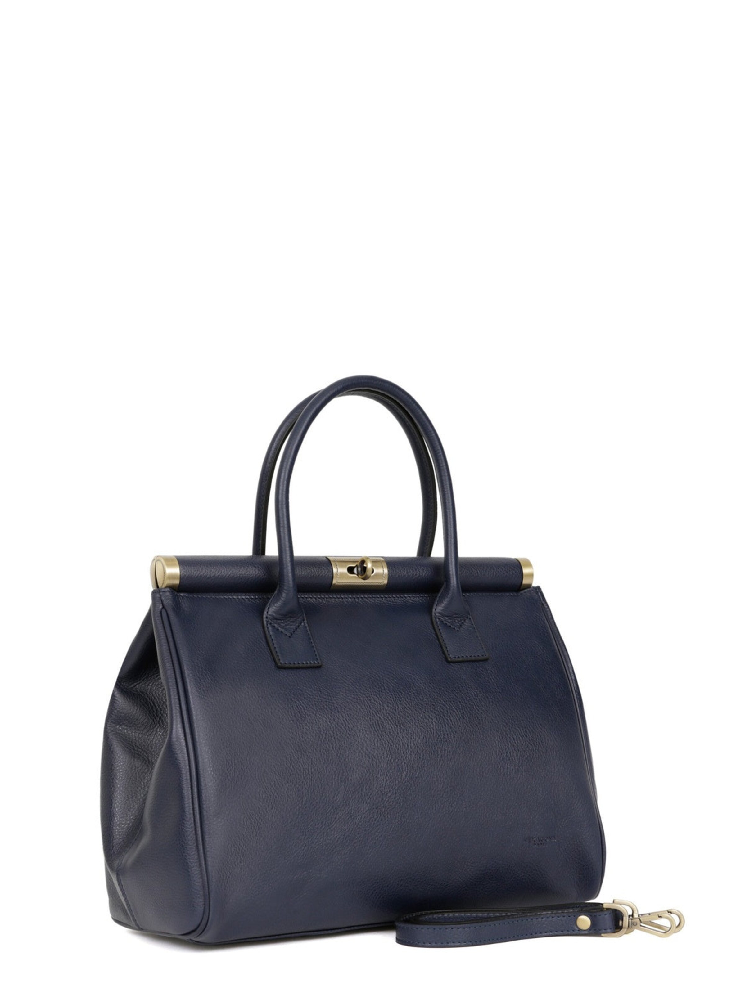 Hexagona Handtasche 'République'‌‌‌‌‌‌‌‌‌ in Blau