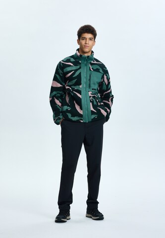 ICEPEAK Athletic Fleece Jacket in Green