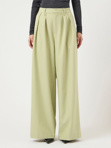 YAS - regular Pantalón 'YASLivo' en verde: frente