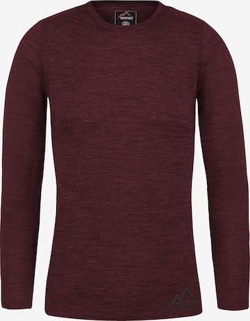 normani Sweatshirt 'Mandurah' in Rood: voorkant